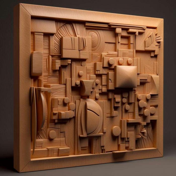 نموذج ثلاثي الأبعاد لآلة CNC 3D Art 